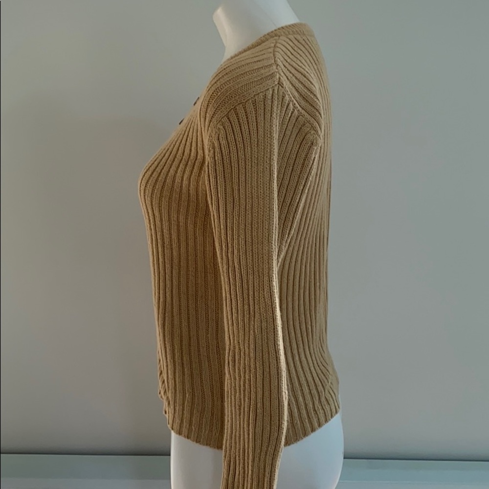 NWOT! Great American Sweater Co. Beige Sweater - Picture 4 of 6